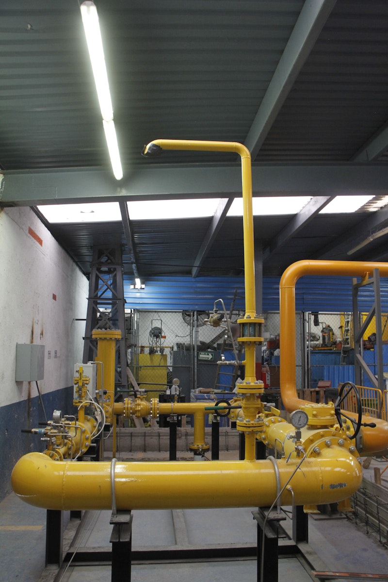 Construyendo una estación de medición y regulación en México